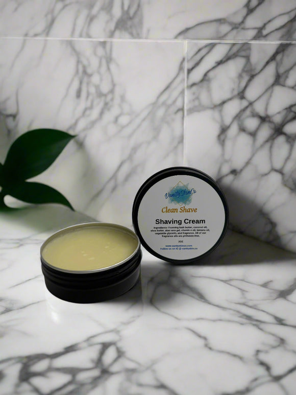 Shaving Cream- Clean shave