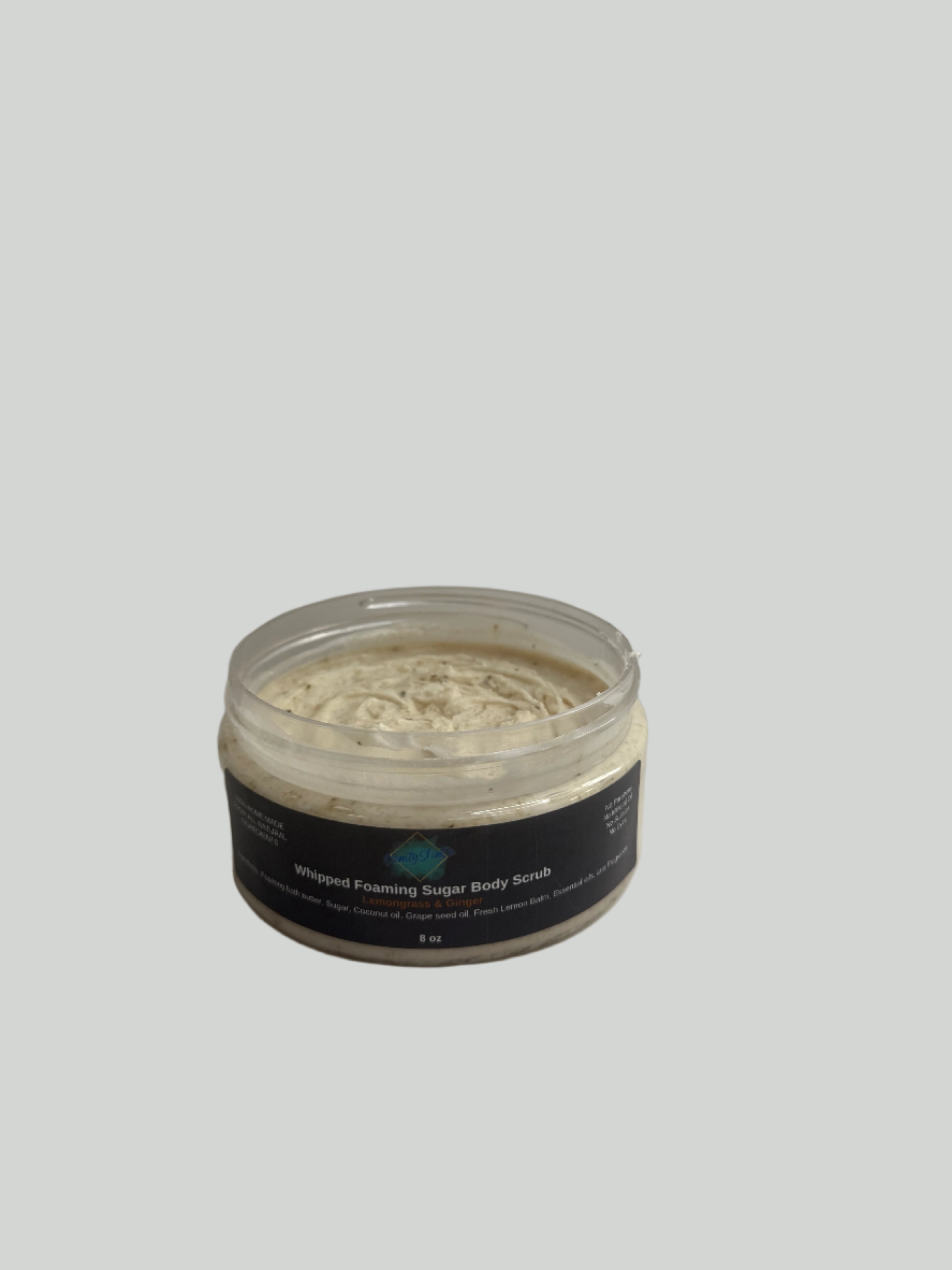 Whipped Foaming Sugar Body Scrub - Lemongrass & Ginger