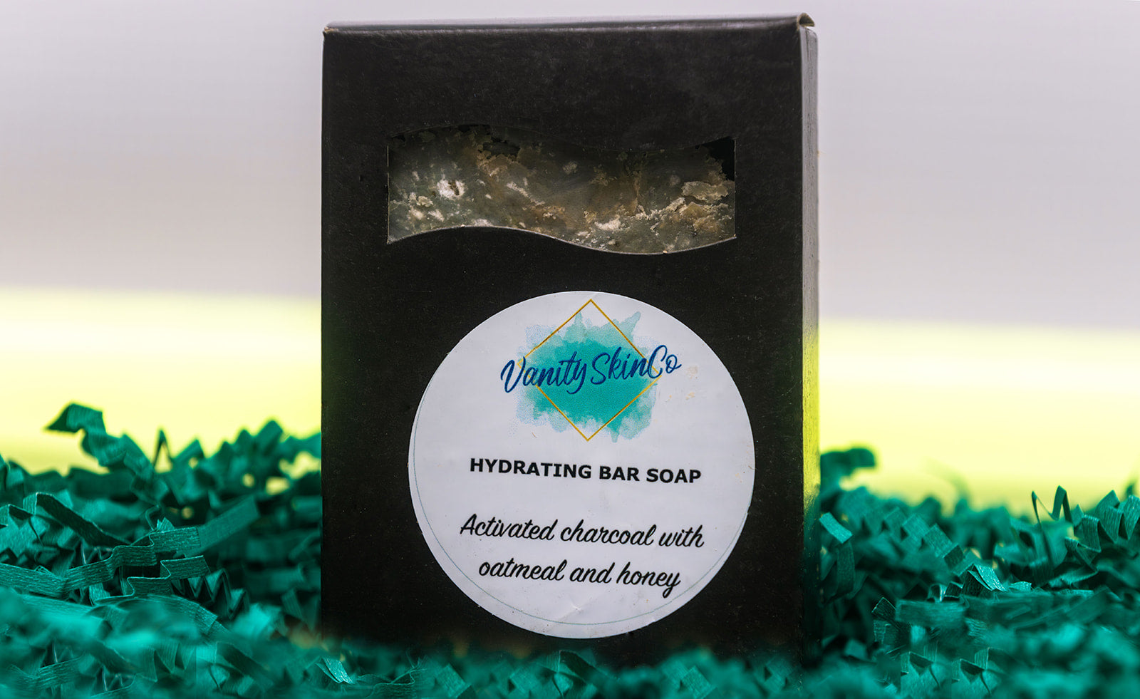 Hand Crafted Soap - Activated Charcoal with Oatmeal and Honey