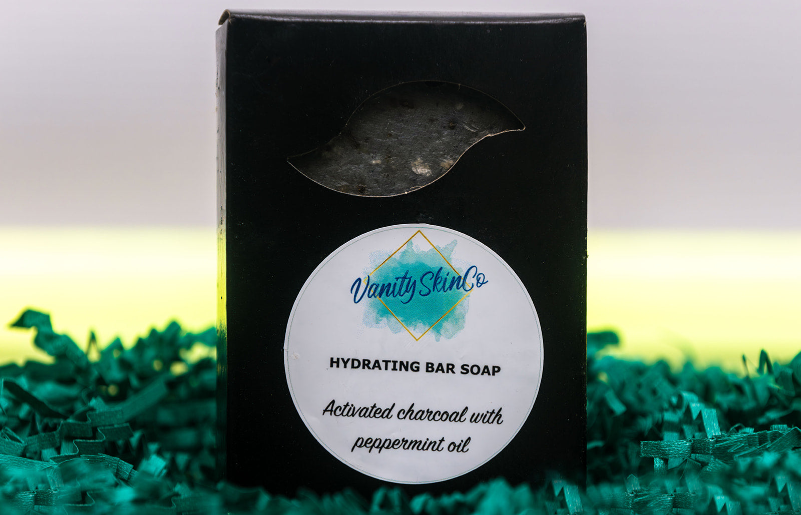 Hand Crafted Soap - Activated Charcoal with Peppermint Oil