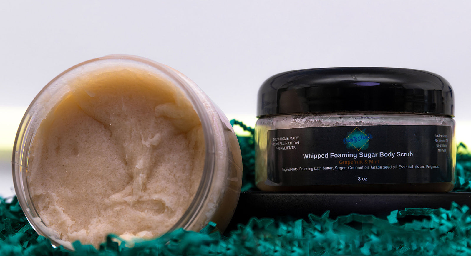 Whipped Foaming Sugar Body Scrub - Grapefruit & Mint